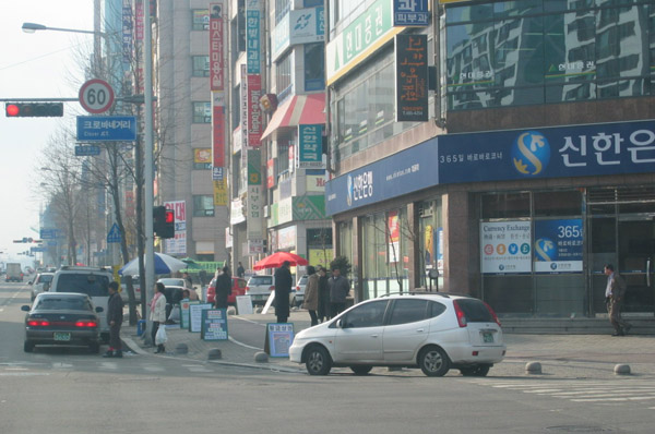 목련아파트 맞은편 서부농협 앞 노선 이미지